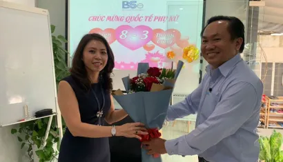 BSe tưng bừng tổ chức lễ kỷ niệm 8/3